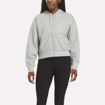 Women's Cropped Full-Zip Hoodie