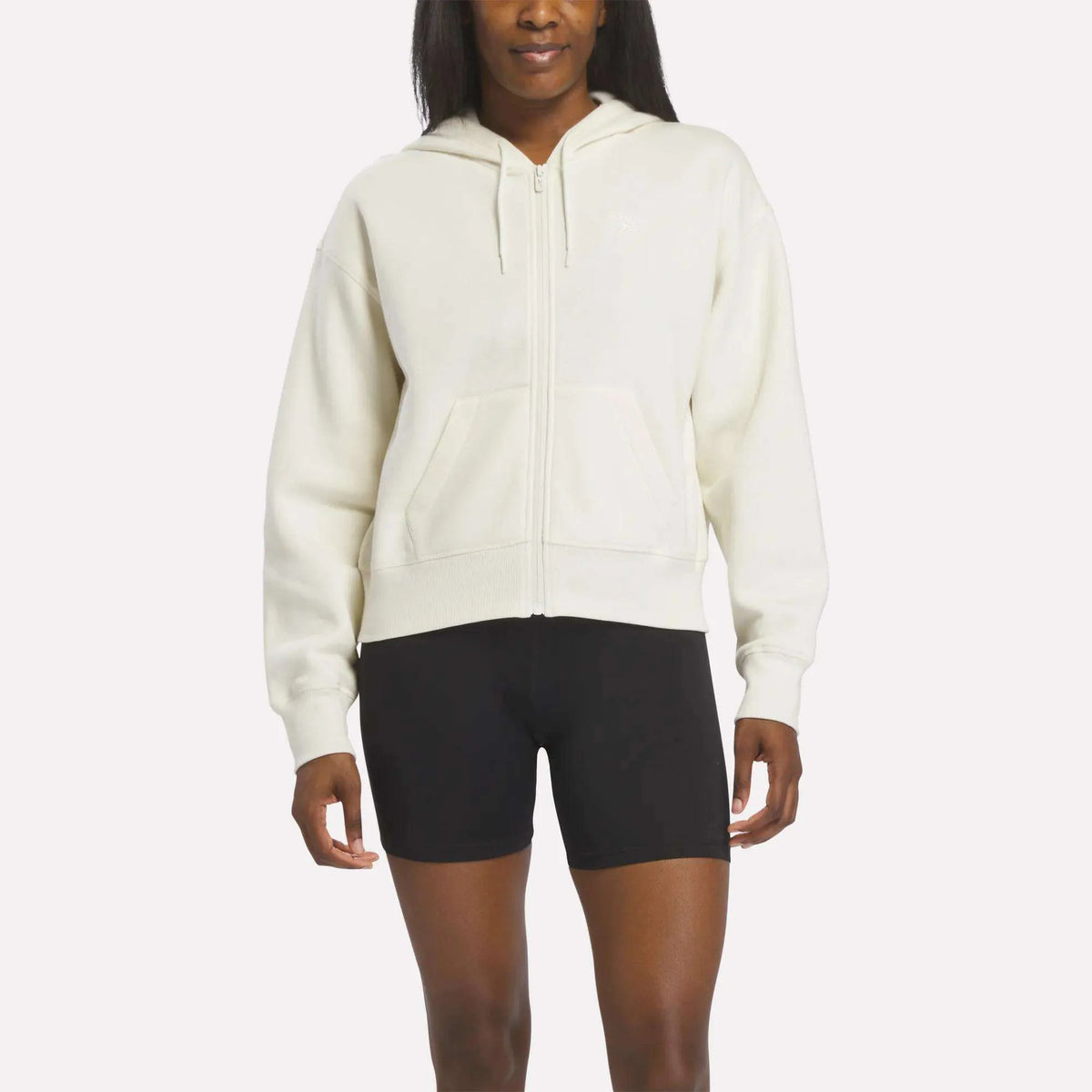 Women's Cropped Full-Zip Hoodie