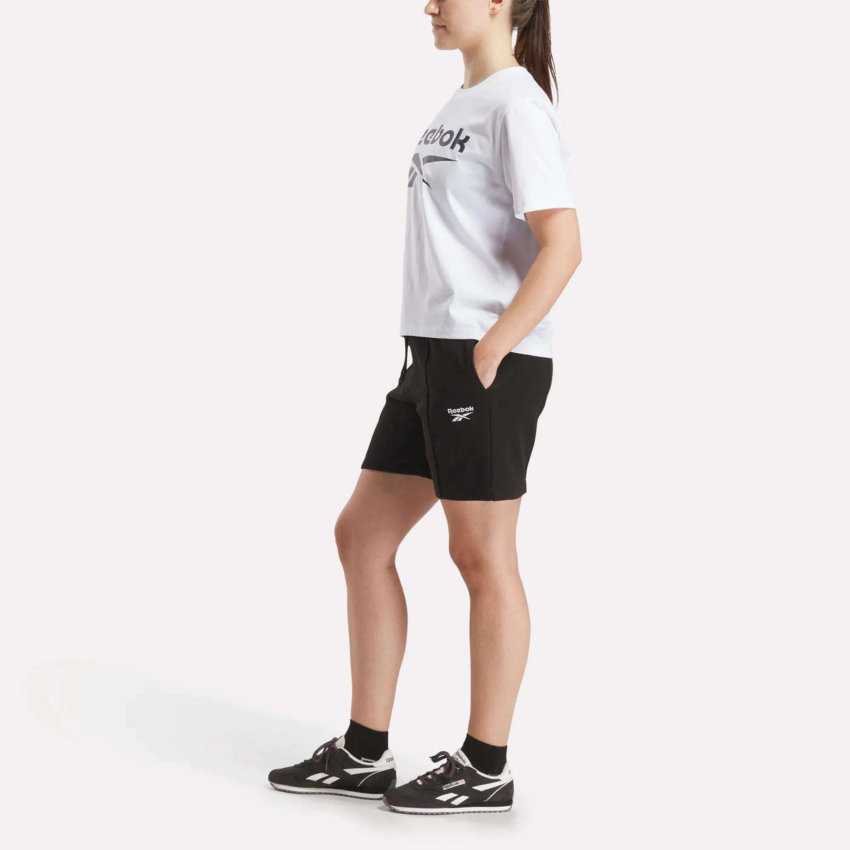 Women's Pintuck Long Shorts