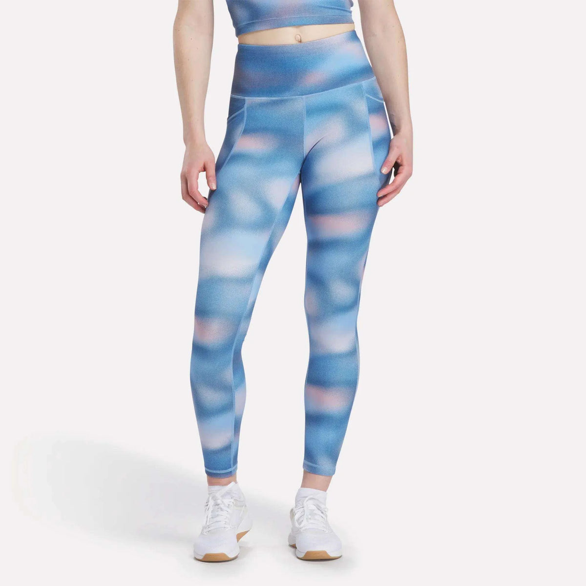 Women's Fluid Print High-Rise Leggings