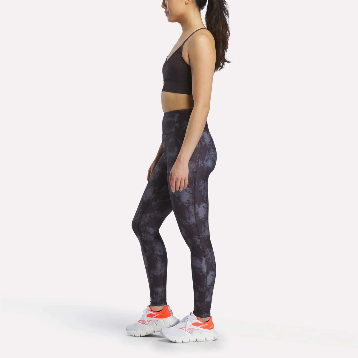Women's Printed Tri-Back Sports Bra