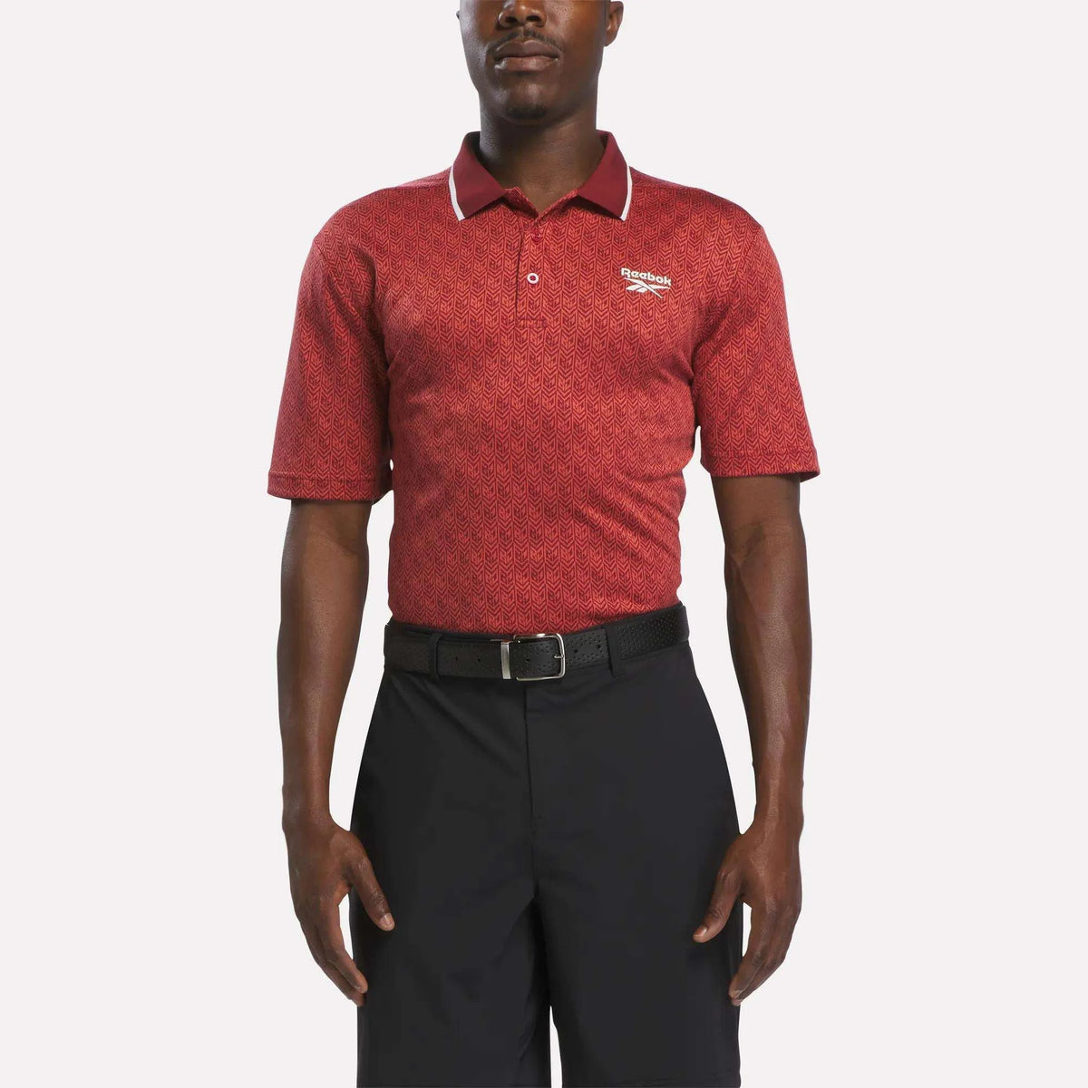 Men's Jacquard Polo Shirt