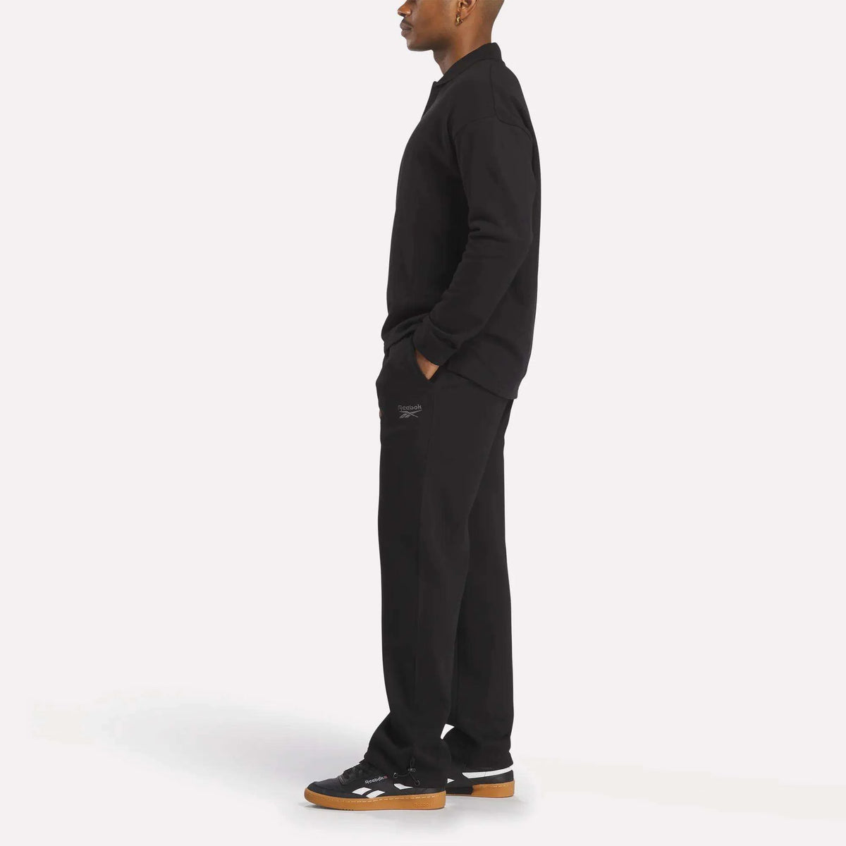 Men's Wardrobe Essentials Long Sleeve Polo Shirt