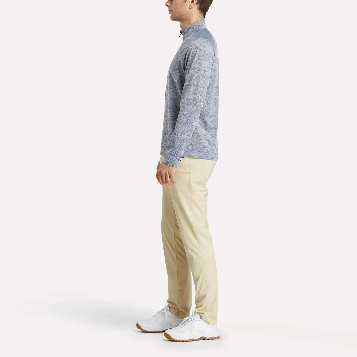 Men's Cationic Wicking Quarter-Zip Sweatshirt